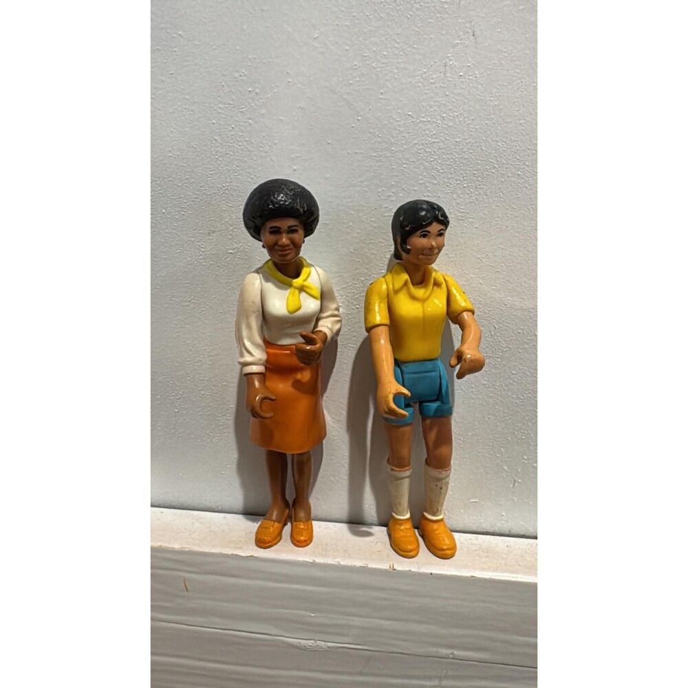 1970's Fisher-price Dollhouse People 4 inch